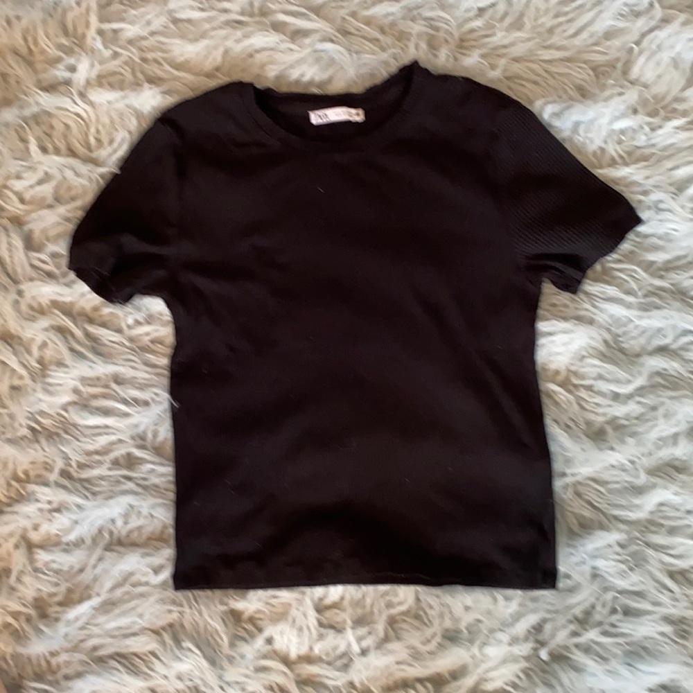Zara black shirt